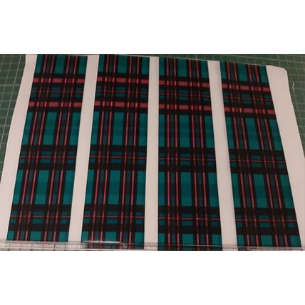 Tartan Bookmarks Book Markers Gift For Reader (X4)