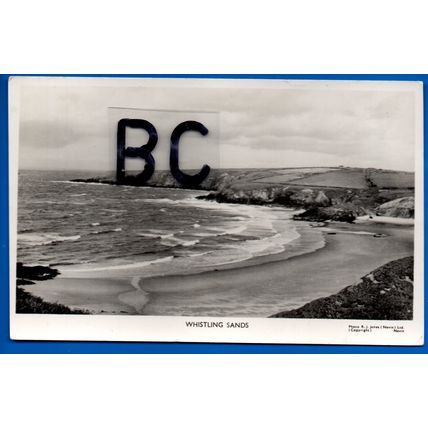 Postcard Whistling Sands Traeth Porthor Caernarvonshire Gwynedd Nr Aberdaron