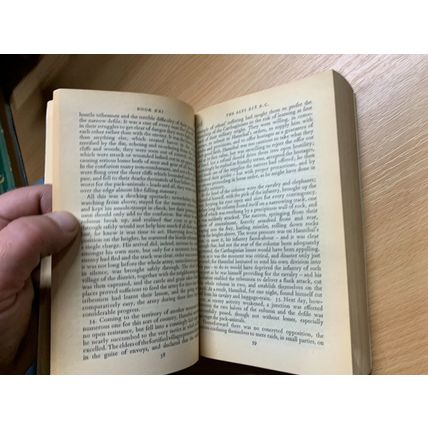 RARE* 1975 "A WAR WITH HANABAL" HISTORY OF ROME LIVY PAPERBACK BOOK (P3)