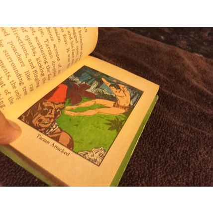 Big Little Book Tarzan The Mark Of The Red Hyena # 2005 By George S Elrick 1967