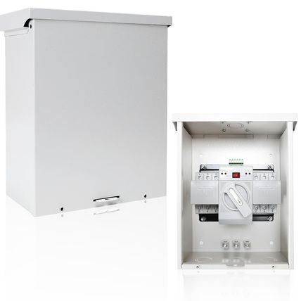 100 Amp 3P Dual Power Generator Automatic Transfer Switch, 120/240V Heavy Duty S