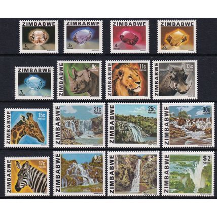 Zimbabwe 1980 SG 576-90 MM (C-286 (9))