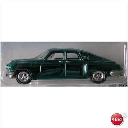 Johnny Lightning green chrome 1948 TUCKER - Holiday Classic Series