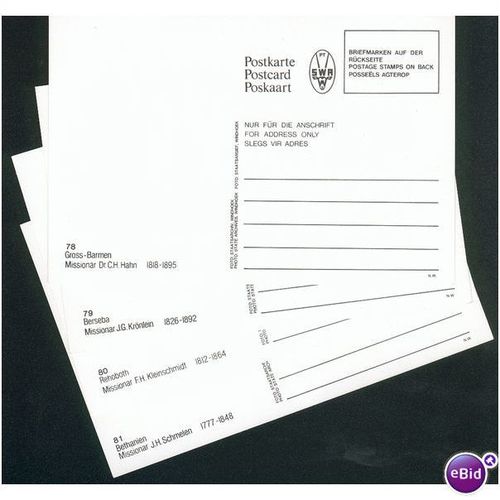 SWA SHS FDI PC's 1989 - Missionaries & Mission Stations