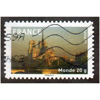FRA 2009 (68c) 'FRANCE ON STAMPS- NOTRE DAME' FINE USED (EBID11031)