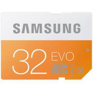 Samsung 32GB EVO Class 10 UHS-1 SDHC Speed 48MB/s MB-SP32D/AM