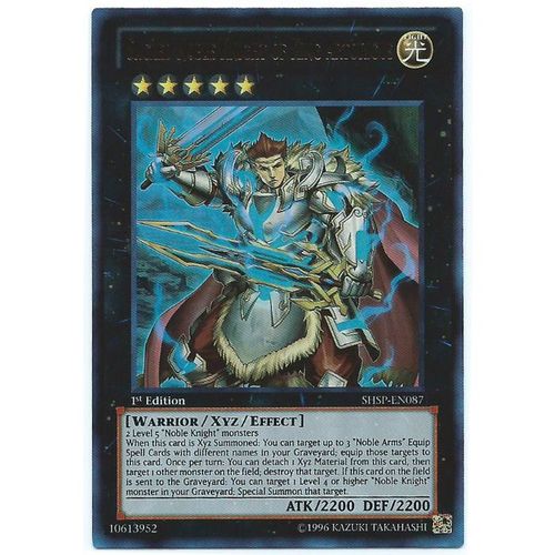YuGiOh Shadow Specters - SHSP-EN087 - Sacred Noble Knight Of King Artorigus -1st