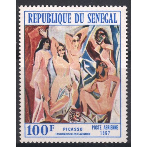 Senegal 1967 - SG357 - 100f "Les Demoiselles d'Avignon" Picasso - mint no gum