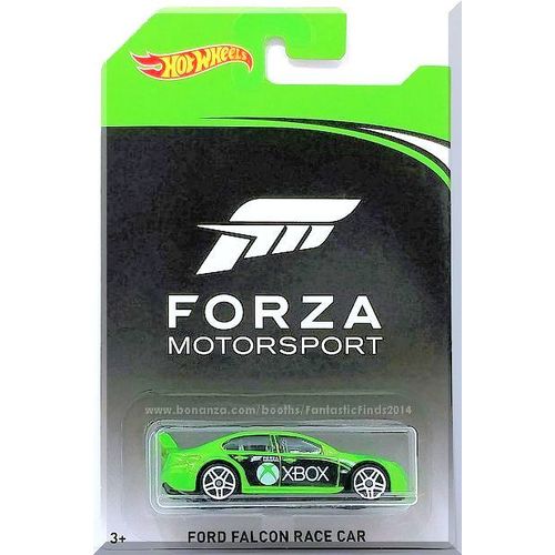 Hot Wheels - Ford Falcon Race Car: '17 Forza Motorsport #7 *Green / Chase Car*