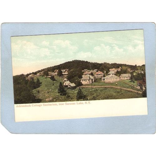 New York Saranac Lake Adirondack Cottage Sanitarium ny_box5~1946