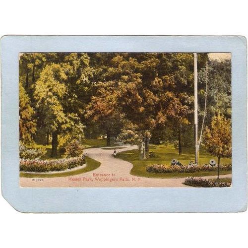 New York Wappingers Falls -Entrance To Meiser Park ny_box4~2133