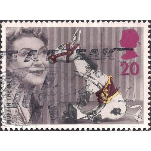 GB, Muffin the Mule, grey 1996, 20p, #2