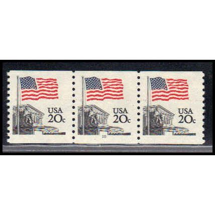 1895a 20c U.S. Flag Fine MNH SG PNC 10/3 PA2219