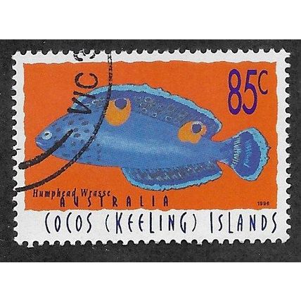 CKI 1995 85c 'FISHES' FINE USED (EBID76-619)