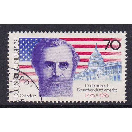 GERMANY 1976 BI-CENTENARY USA REVOLUTION USED SG1787