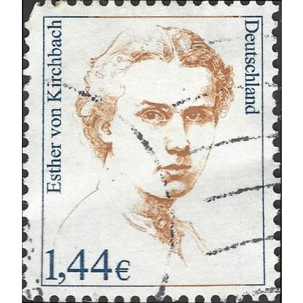 GERMANY, Women, Esther von Kirchbach (1894-1946), orange-brown 2002, 1.44, #5