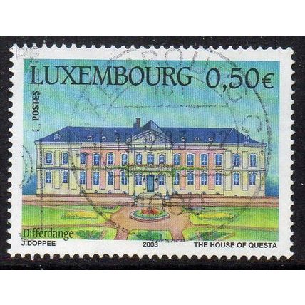 Luxembourg 2003 Tourism - Citeaux Abbey, Differdange 0,50€ Used