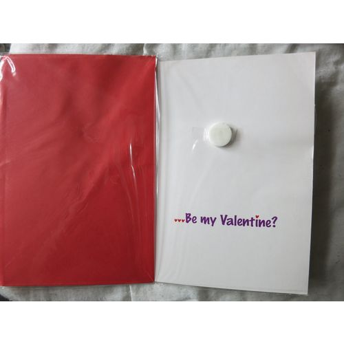 Valentine's Day To My Wife I Think Your're Mint Big Card A4 Portrait