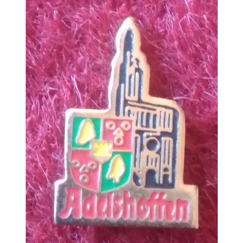 Pin Badge, Metal & Enamel: Adelshoffen, Furstenfeldbruck, Bavaria