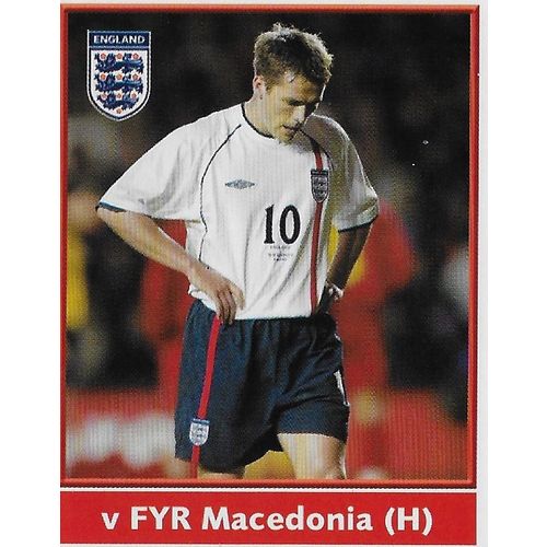 Merlin's ENGLAND 2004 Stickers: No.33 - The Road To Portugal: FYR Macedonia (H)