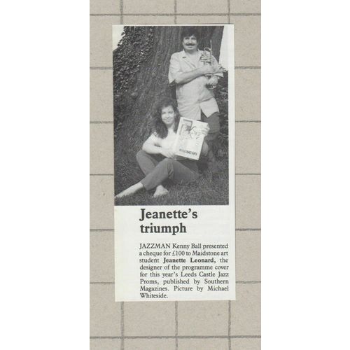 C3089) Jeanette Leonard Kenny Ball Leeds Castle Jazz Proms - 1991 Clip