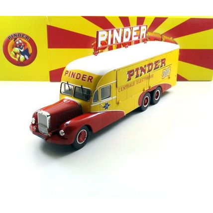 PINDER CIRCUS, BERNARD 28 ELECTRICAL TRUCK 1951, DIREKT COLLECTIONS SCALE 1:43