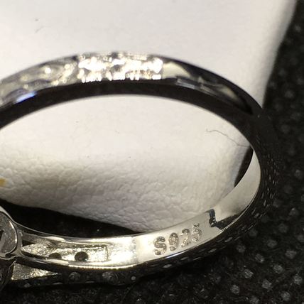 Ring Set Wedding Engagement Moissanite Sterling Silver #211 USA Seller