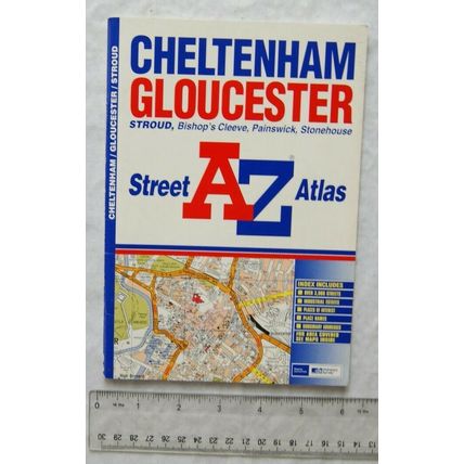 1999 Geographers A-Z Street Atlas - Cheltenham, Gloucester, Stroud, etc.