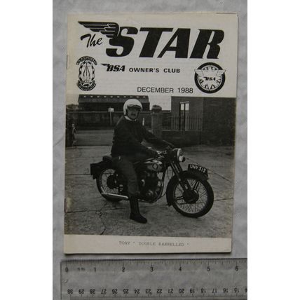 1988 The Star - BSA Owners Club Magazine, December