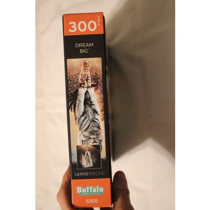 DREAM BIG 300 PIECE PUZZLE SEALED CATS TIGERS