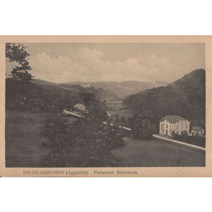 Engelskirchen Pensionat Blumenau Hotel German Old Postcard