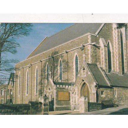 St Thomas of Canterbury church St Leonards Sussex Postcard unused VGC