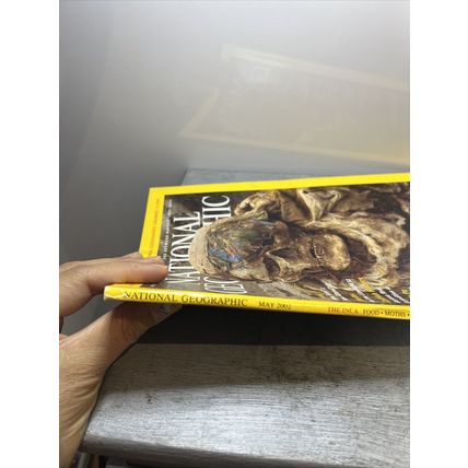 National Geographic Magazine Inca Mummies May 2002 - Vintage Collectable