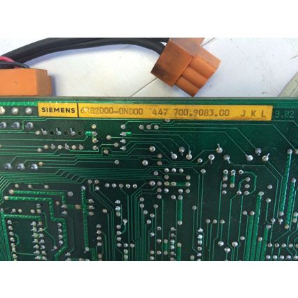 SIEMENS 6RB2000-0ND00,447 700.9083.00 PCB BOARD,6RB2000-OND00,CV