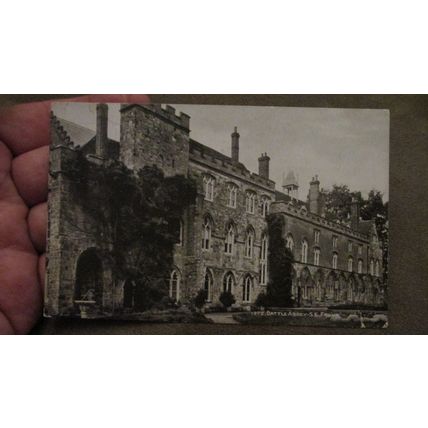 J Salmon Postcard - South East Front, Battle Abbey -Nr Hastings, Sussex