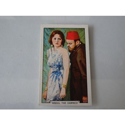1935 Gallaher Famous Film Scenes Card # 30 of 48 Abdul The Damned Very Good (3)