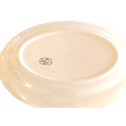 Edwin M. Knowles Blossom Time 1940s Vintage 11 Inch Serving Platter Dinnerware