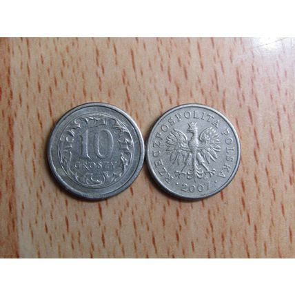 Poland 2007 10 Groszy Coin