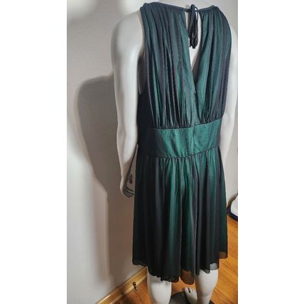 La Nouvelle NWT Women's size 1X Dress Green Renaissance