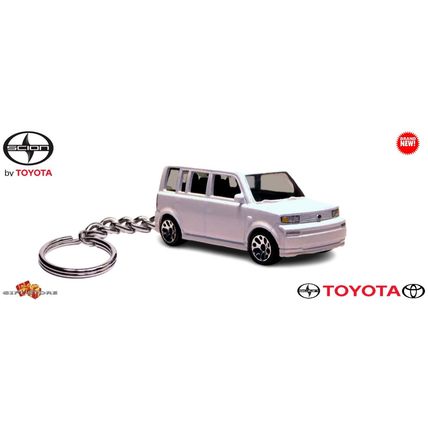 RARE KEYCHAIN WHITE SCION XB TOYOTA BB CUSTOM Ltd. Ed.