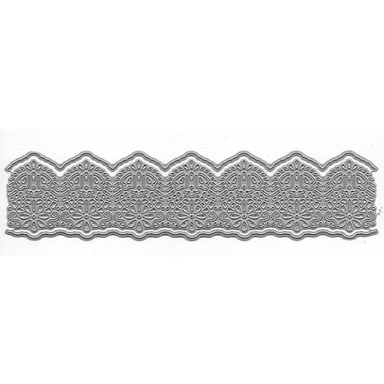 Tattered Lace. Elizabeth Border Die. Die Cutting Cardmaking Scrapbooking Crafts