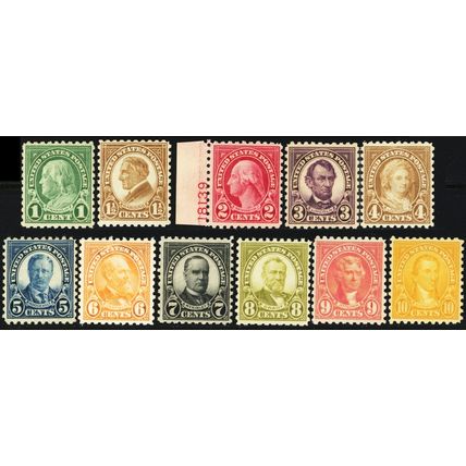 581-91, Mint F-VF Some NH - Very Fresh! SCV $234 - Stuart Katz