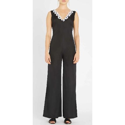 MYLA LONDON Pollen Street Satin Jumpsuit BNWT
