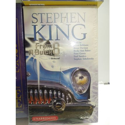 Lot of 5 Audio Books on cassette tapes Novels New Sealed