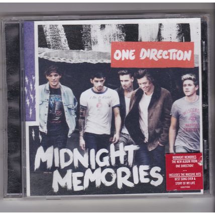 One Direction : Midnight Memories. (2013) CD Album