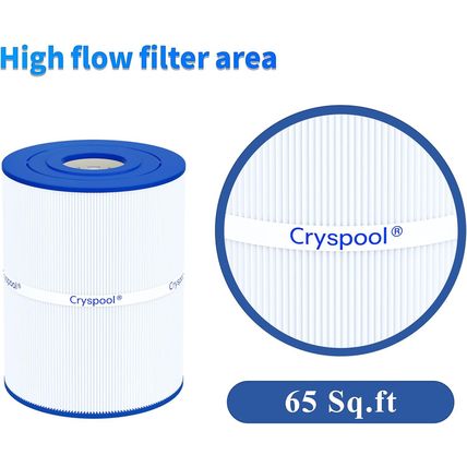 Cryspool® 08020 Filter Compatible with Watkins 31114, Hot Spot Spa Filter, C-846