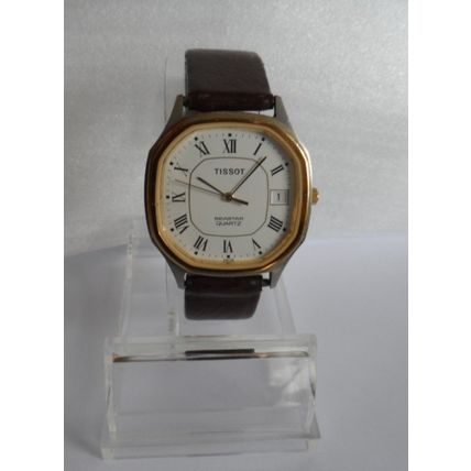 Vintage Gents Tissot Seastar Swiss Watch - Leather Strap-Late 1970s Model. N.R