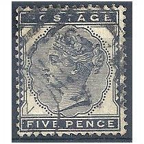 1881 SG169 5d Indigo - Good/Fine Used .