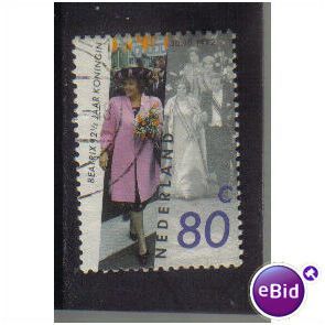 NETHERLANDS 1992 QUEN BEATRIX 80C F/U SG1657