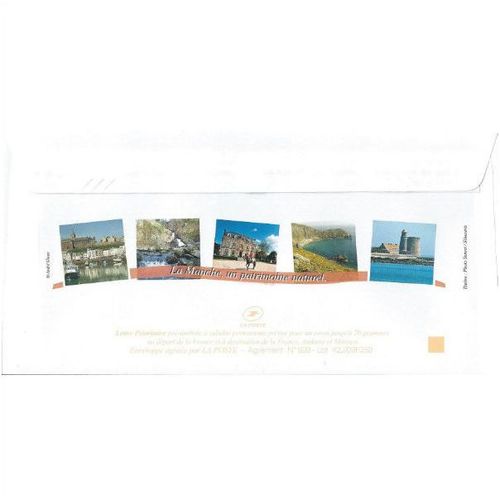 Mi U 1081: Envelope: Mont St. Michel/La Haute Ville et le Port de Granville.